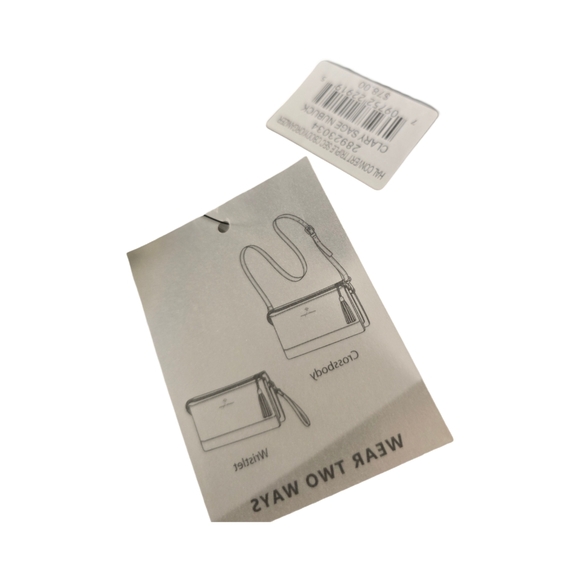 Nanette Lepore Crossbody & Wristlet NWT Sage - Picture 6 of 6